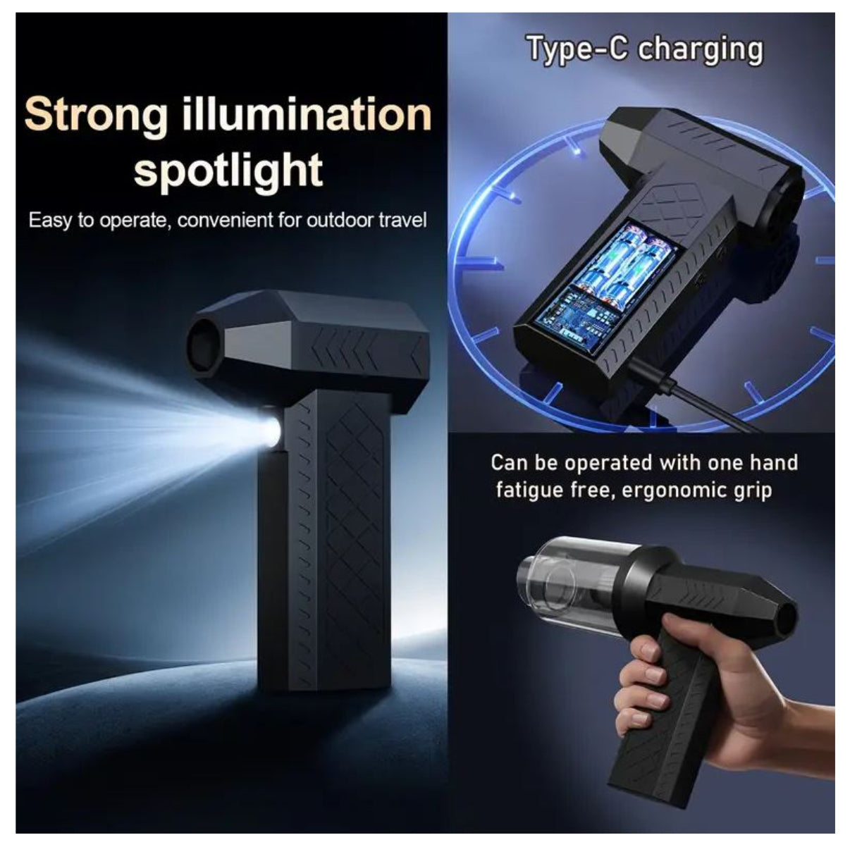 Sopladora Aspiradora Accesorios estuche